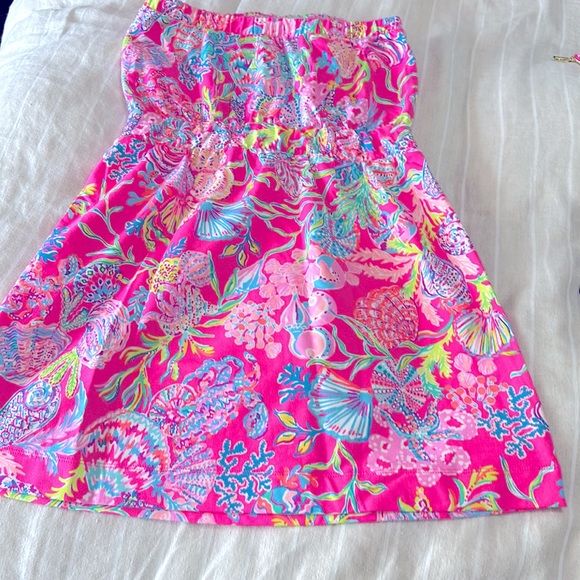 Lilly drawstring strapless dress - Picture 2 of 4